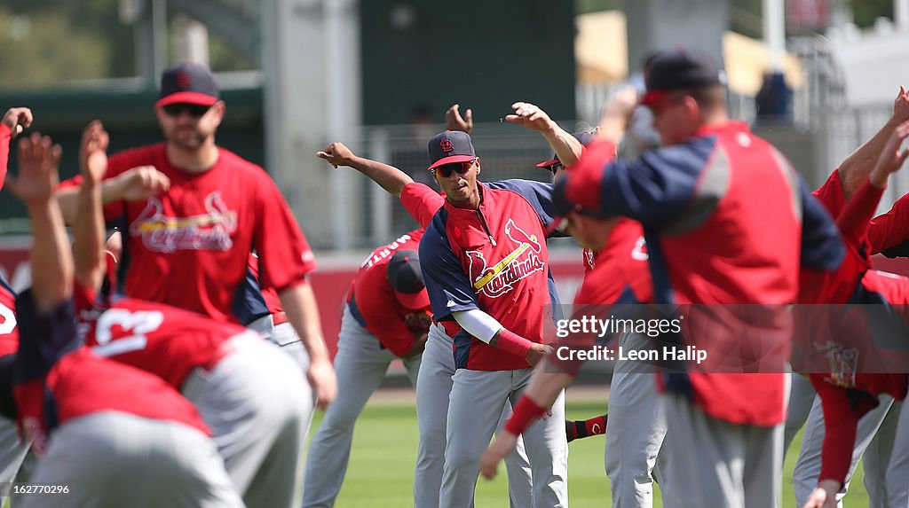 St Louis Cardinals v Boston Red Sox