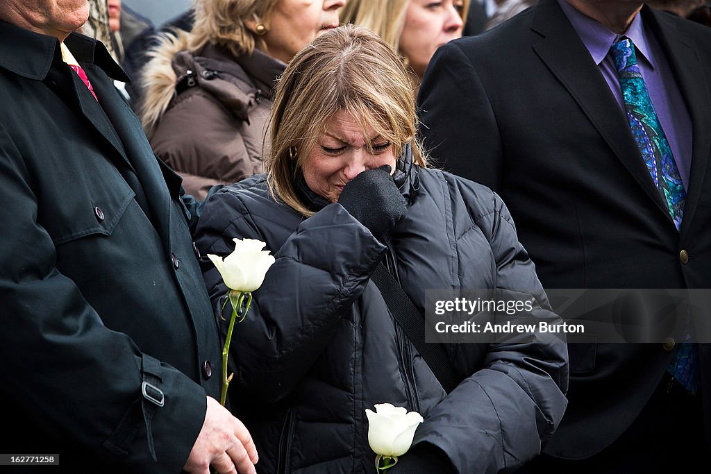 20th Anniversary Of World Trade Center Bombing Commemorated In NYC