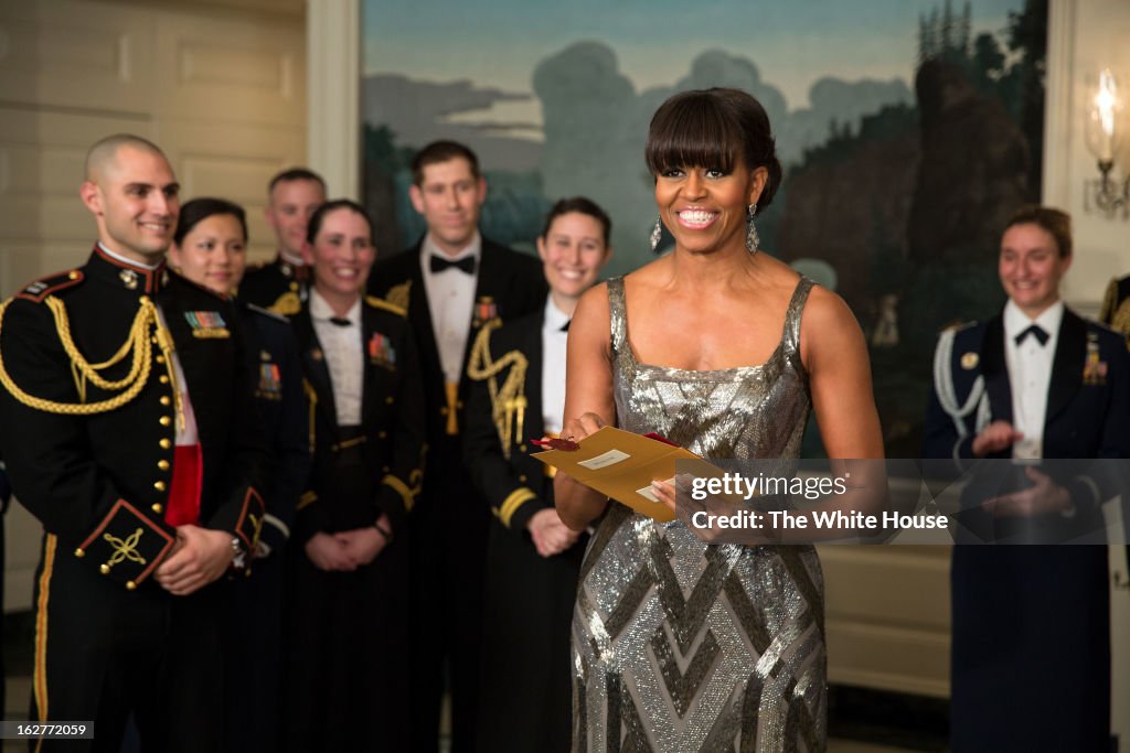 Michelle Obama Presents At 85th Annual Academy Awards