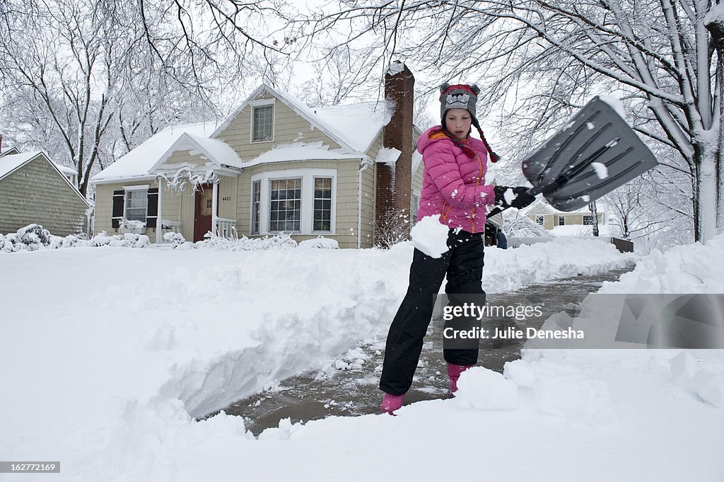 Midwest Hammered By Second Major Snowstorm