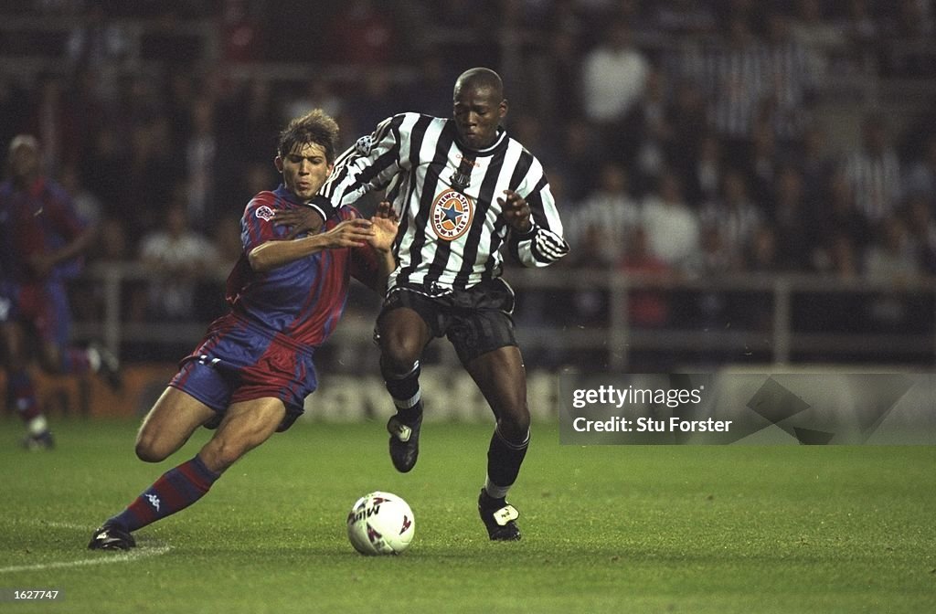 Faustino Asprilla of Newcastle