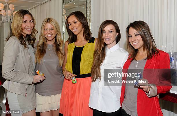 Maria Sass, stylist Lindsay Albanese, style icon Giuliana Rancic, stylist Joey Tierney and founder of Simply Stylist Sarah Pollock Boyd attends...