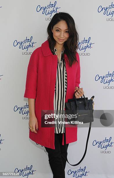 Stylist Monica Rose attends Giuliana Rancic And Crystal Light Liquid Toast Red Carpet Style at SLS Hotel on February 26, 2013 in Los Angeles,...