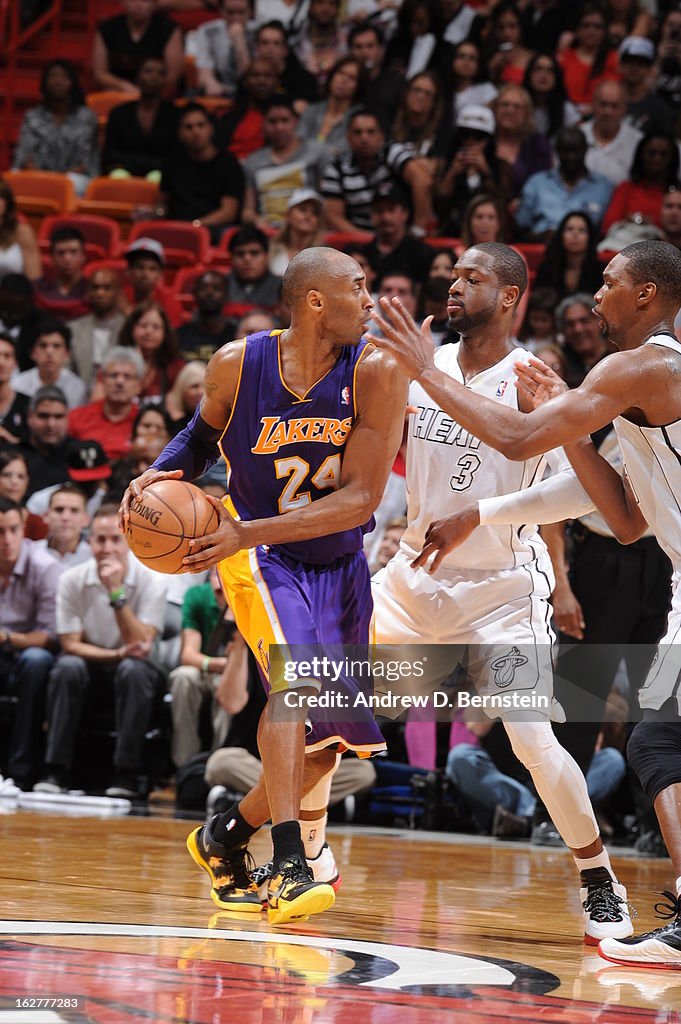 Los Angeles Lakers v Miami Heat