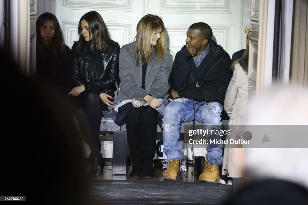 Anthony Vaccarello - Front Row - PFW F/W 2013