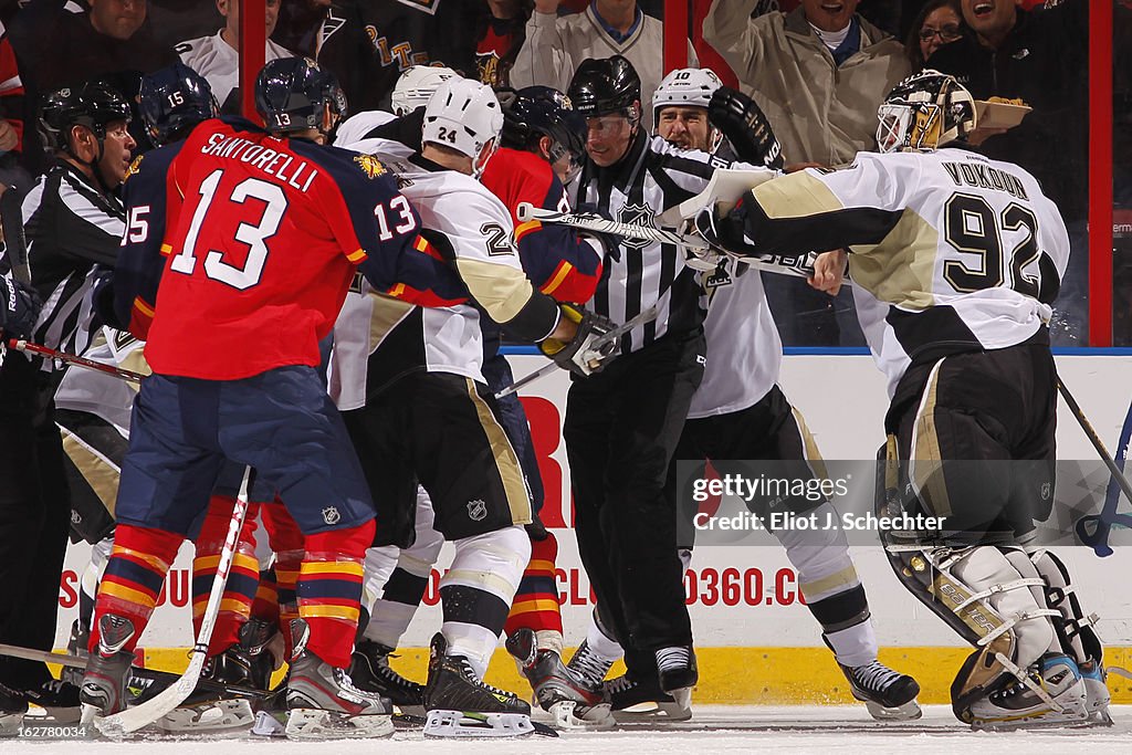 Pittsburgh Penguins v Florida Panthers