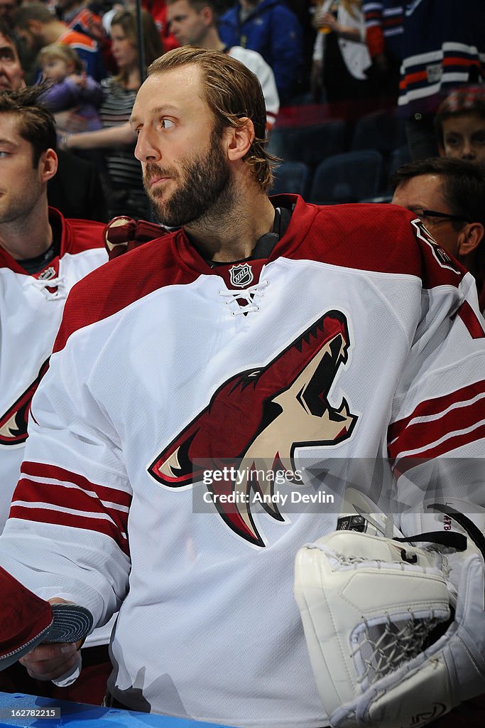 Phoenix Coyotes v Edmonton Oilers