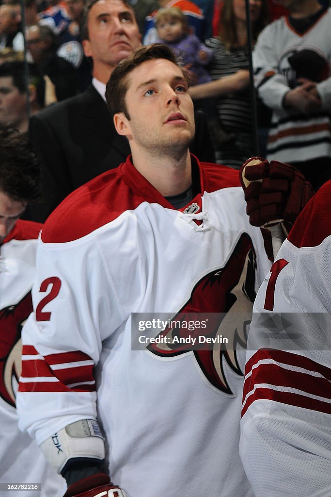 Phoenix Coyotes v Edmonton Oilers