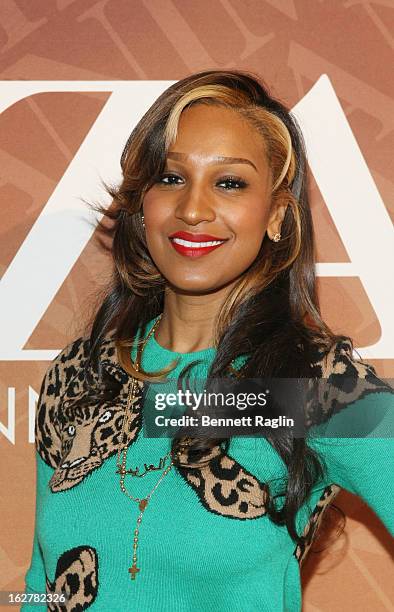 Recording artist Olivia Longott attends "The Spoken Word" Hosted By Kim Coles at L'Oreal Soho Academy on February 26, 2013 in New York City.