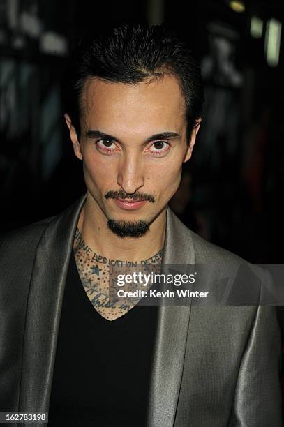 Actor Luis Da Silva Jr. Arrives to the premiere of FilmDistricts's "Dead Man Down" at ArcLight Hollywood on February 26, 2013 in Hollywood,...