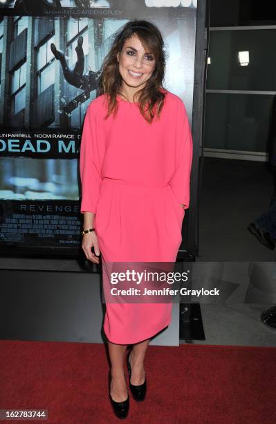 Actress Noomi Rapace attends the "Dead Man Down" Los Angeles Premiere held at the ArcLight Cinemas on February 26, 2013 in Hollywood, California.