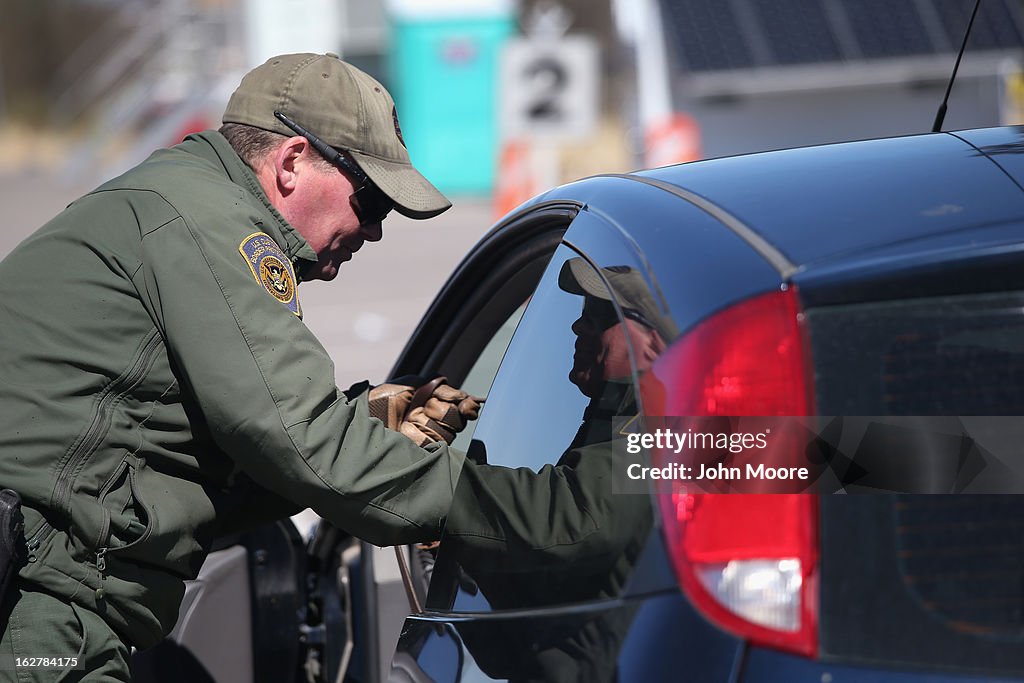 Homeland Security Agencies Work To Secure U.S.-Mexico Border In Arizona