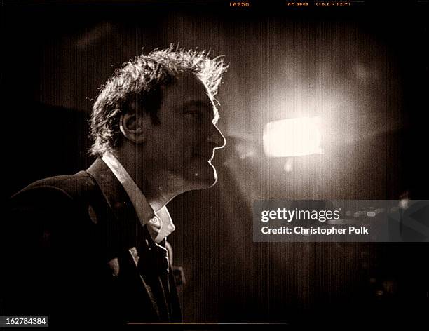 Writer/ director Quentin Tarantino backstage during the Oscars held at the Dolby Theatre at Hollywood & Highland Center on February 24, 2013 in...