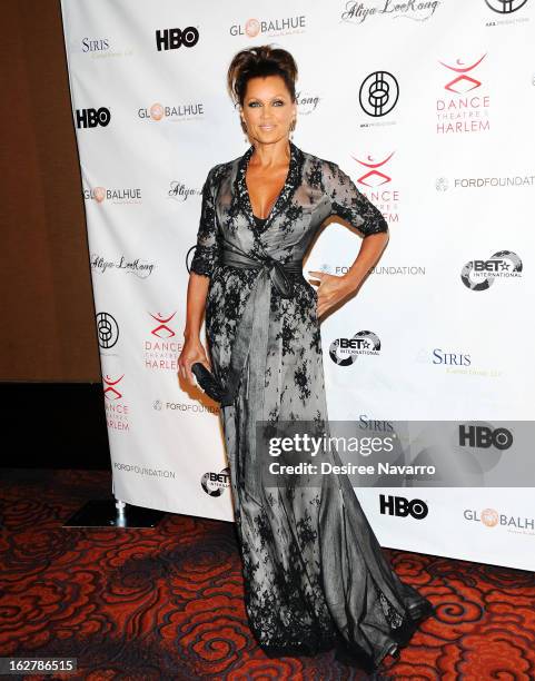 Actress and singer Vanessa Williams attends the Dance Theatre Of Harlem 44th Anniversary Celebration at Mandarin Oriental Hotel on February 26, 2013...