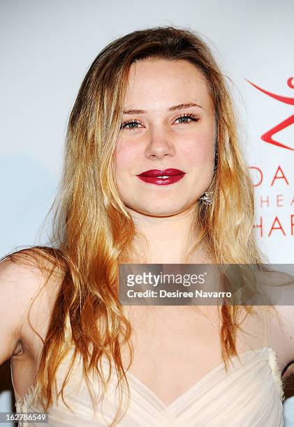 New York City Principal Dancer Sara Mearns attends the Dance Theatre Of Harlem 44th Anniversary Celebration at Mandarin Oriental Hotel on February...