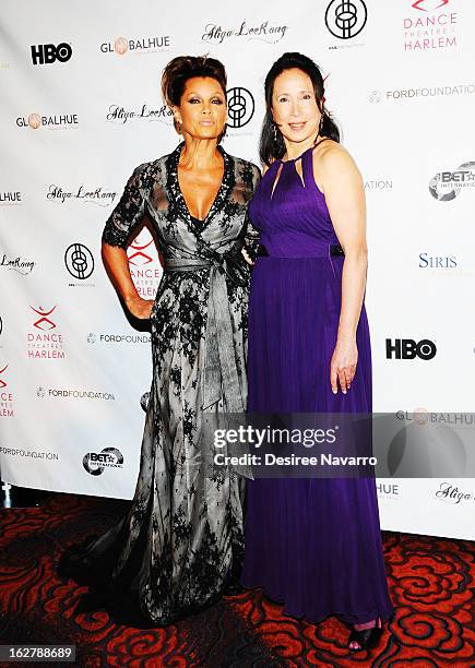 Actress/singer Vanessa Williams and Artistic Director of the Dance Theatre of Harlem, Virgina Johnson attend the Dance Theatre Of Harlem 44th...