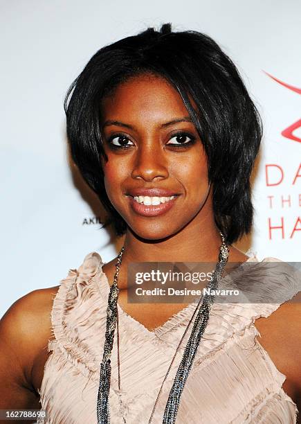 Actress Condola Rashad attends the Dance Theatre Of Harlem 44th Anniversary Celebration at Mandarin Oriental Hotel on February 26, 2013 in New York...