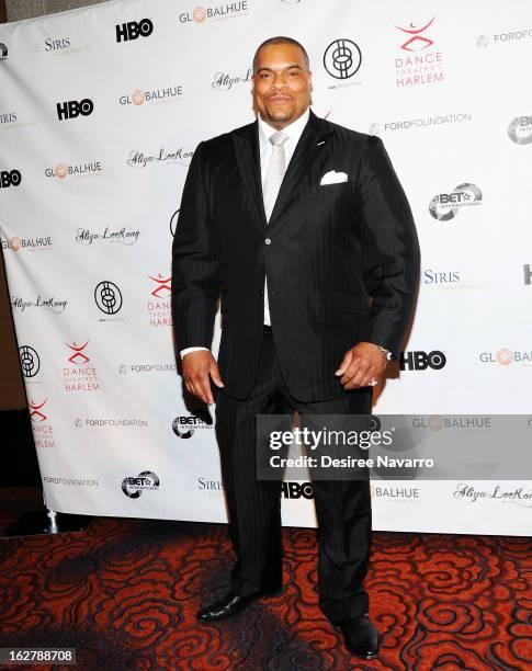 Actor Sean Ringgold of One Life to Live attends the Dance Theatre Of Harlem 44th Anniversary Celebration at Mandarin Oriental Hotel on February 26,...
