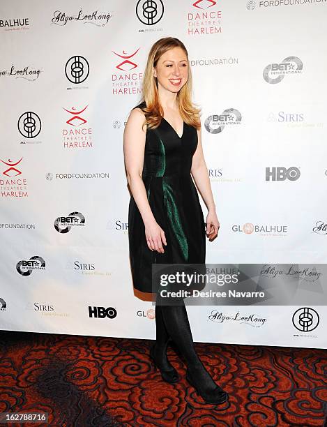 Chelsea Clinton attends the Dance Theatre Of Harlem 44th Anniversary Celebration at Mandarin Oriental Hotel on February 26, 2013 in New York City.