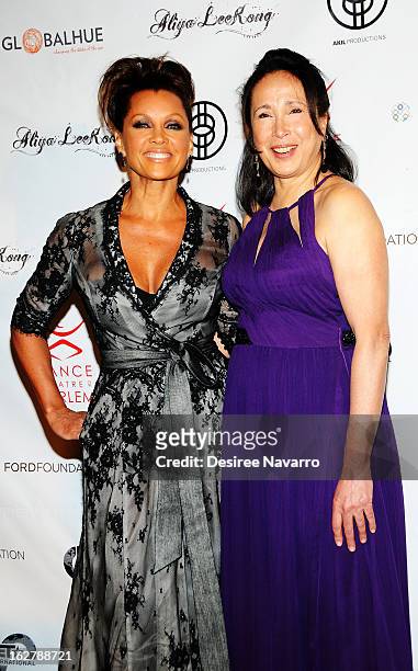 Actress/singer Vanessa Williams and Artistic Director of the Dance Theatre of Harlem, Virgina Johnson attend the Dance Theatre Of Harlem 44th...