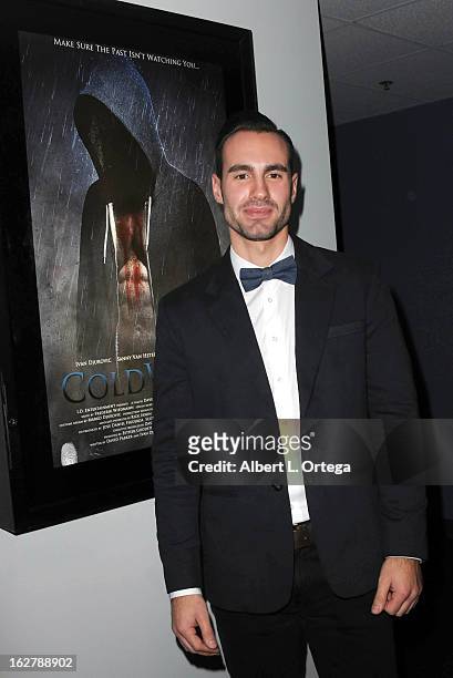 Actor/writer/producer Ivan Djurovic attends the Screening and Q&A for "ColdWater" at The Los Angeles Film School on February 26, 2013 in Hollywood,...