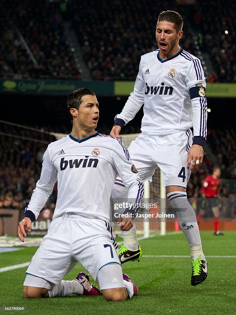 FC Barcelona v Real Madrid CF - Copa Del Rey - Semi Final Second Leg