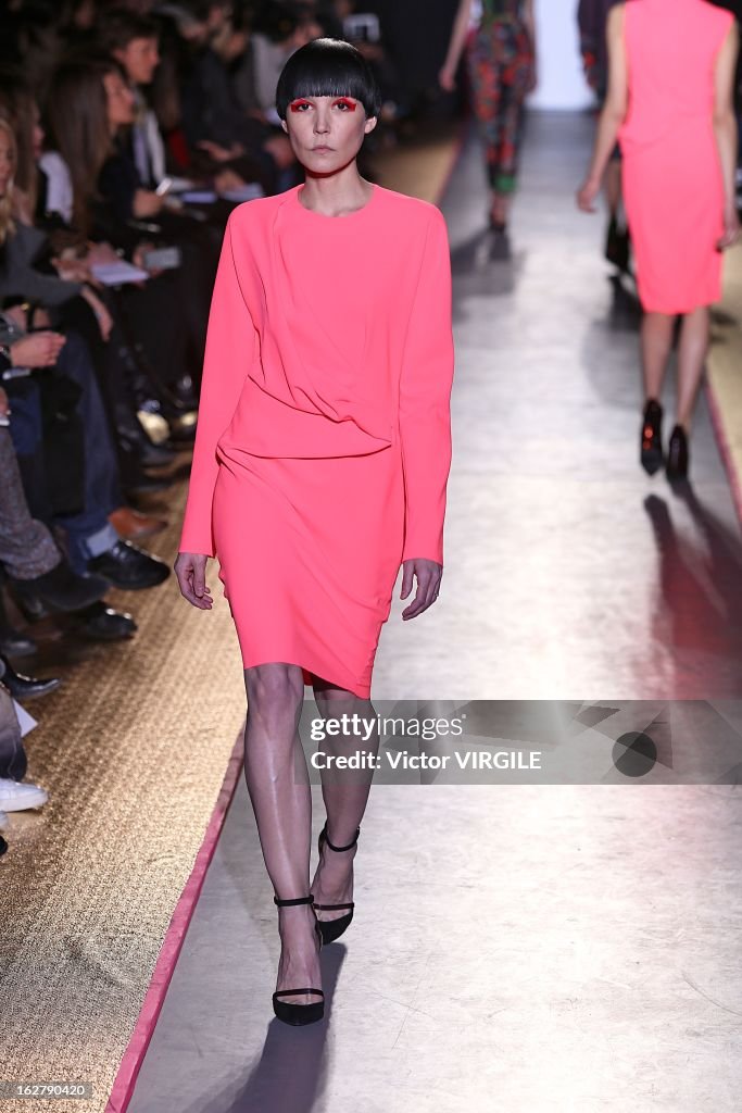 Cedric Charlier - Runway - PFW F/W 2013