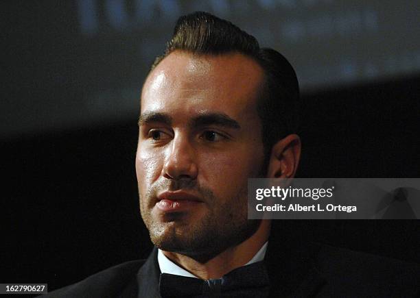 Actor/writer/producer Ivan Djurovic attends the Screening and Q&A for "ColdWater" at The Los Angeles Film School on February 26, 2013 in Hollywood,...