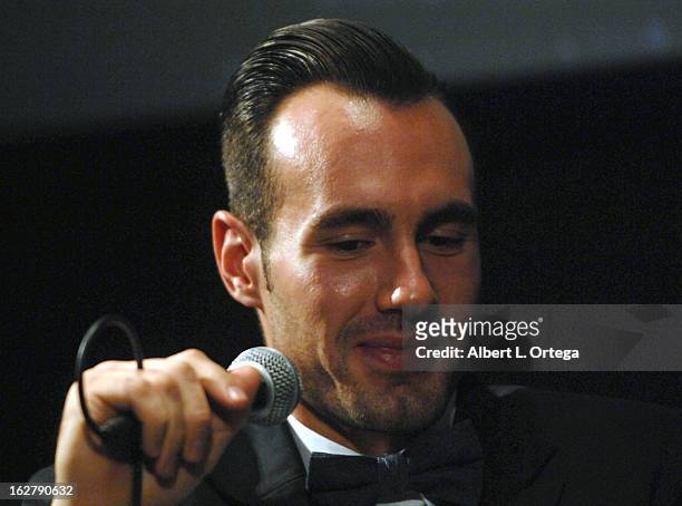 Actor/writer/producer Ivan Djurovic attends the Screening and Q&A for "ColdWater" at The Los Angeles Film School on February 26, 2013 in Hollywood,...