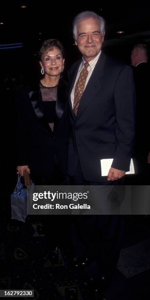 Nick Clooney and Nina Clooney attend the premiere of "Out Of Sight" on June 24, 1998 at Chelsea West Cinemas in New York City.