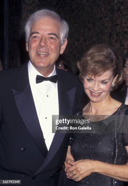 Nick Clooney and Nina Clooney attend Fifth Anniversary AMC Film Preservation Festival on September 25, 1997 at the El Rey Theater in Hollywood,...