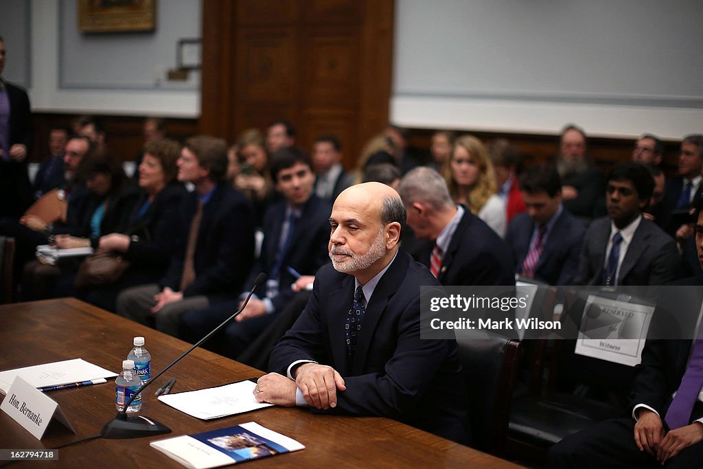 Bernanke Testifies Before House Hearing On State Of U.S. Economy