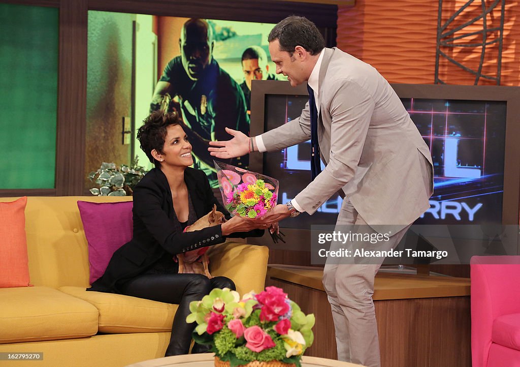 Halle Berry Appears On Univision's Despierta America
