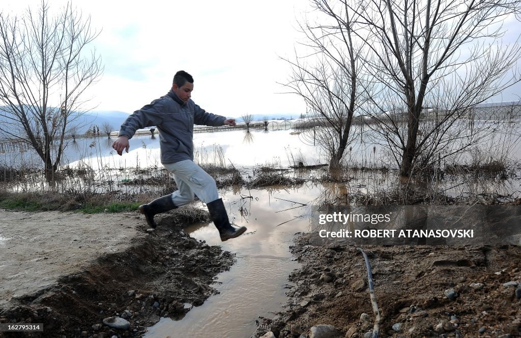 MACEDONIA-WEATHER-FLOOD