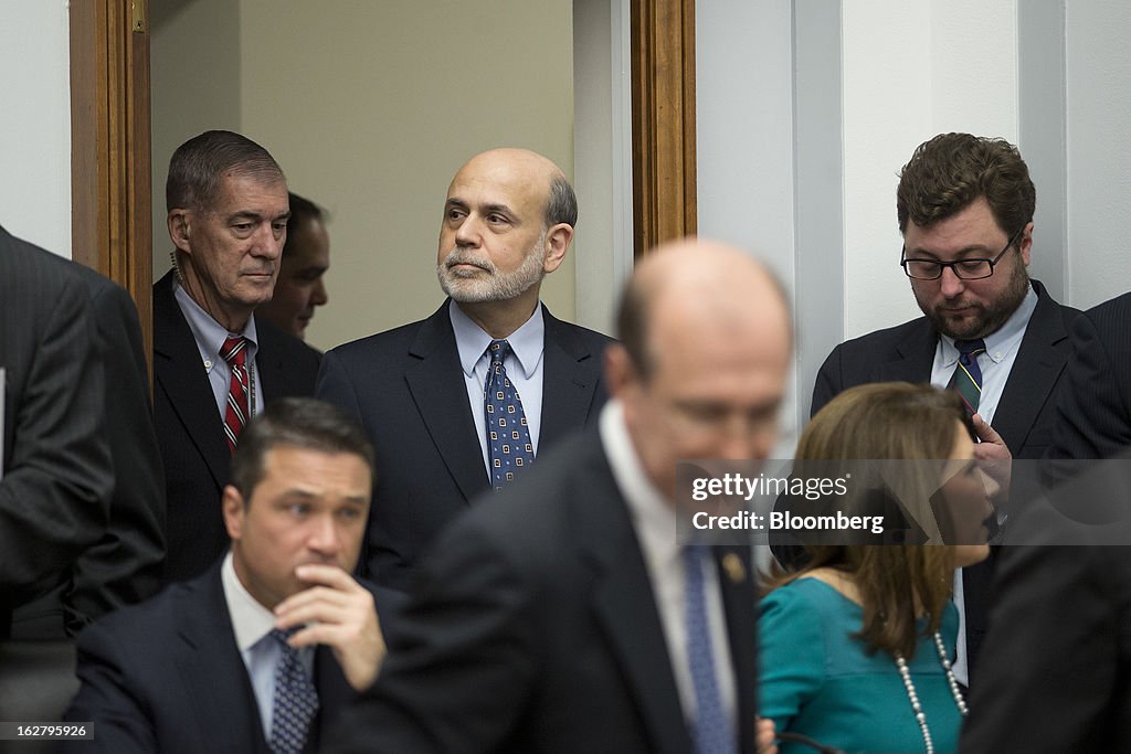 Fed Chairman Bernanke Testifies On Monetary Policy To House Financial Services Committee