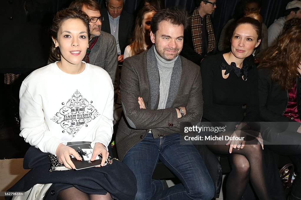 Alexis Mabille- Front Row - PFW F/W 2013