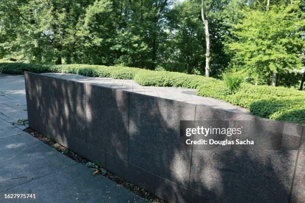 memorial from the 1970 protest shooting - national guard stock pictures, royalty-free photos & images