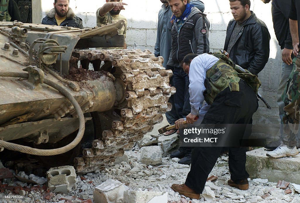 Tanks a mainstay in Syria