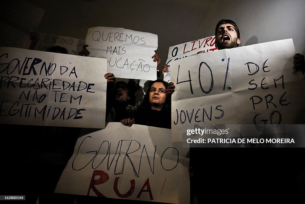 PORTUGAL-POLITICS-PROTEST