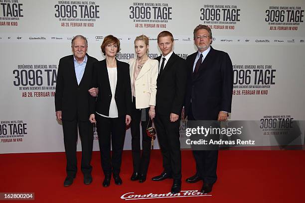 Michael Ballhaus, director Sherry Hormann, actress Antonia Campbell-Hughes, actor Thure Lindhardt and producer Martin Moszkowicz attend the '3096...