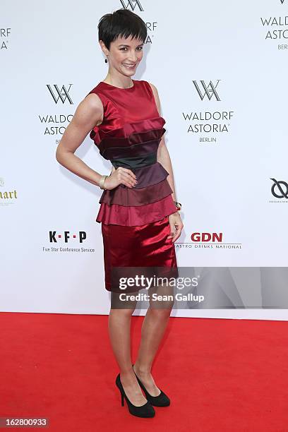 Wanda Badwal attends 'Waldorf Astoria Berlin Grand Opening' at Waldorf Astoria Berlin on February 27, 2013 in Berlin, Germany.