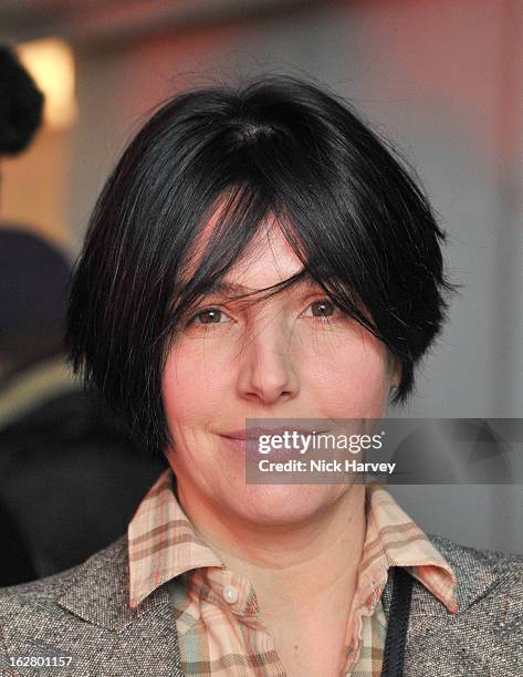 Sharleen Spiteri attends the launch of Dinos Chapman's album 'Luftbobler' at The Vinyl Factory Gallery on February 27, 2013 in London, England.