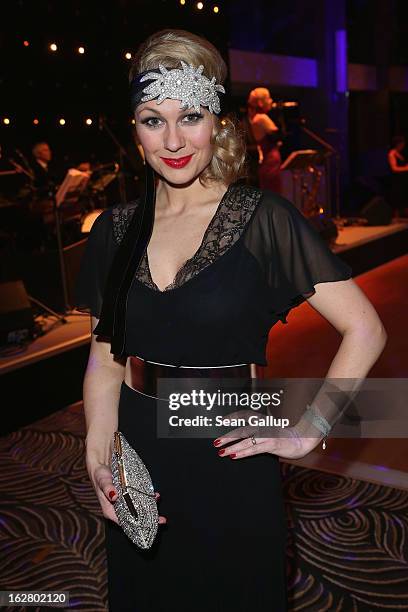 Ruth Moschner attends grand opening of the Waldorf Astoria Berlin hotel on February 27, 2013 in Berlin, Germany.