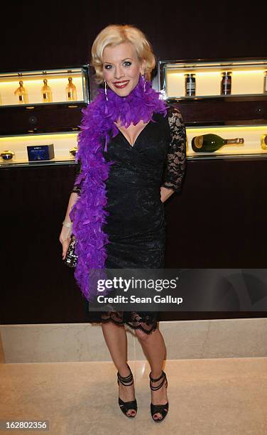 Eva Habermann attends the grand opening of the Waldorf Astoria Berlin hotel on February 27, 2013 in Berlin, Germany.