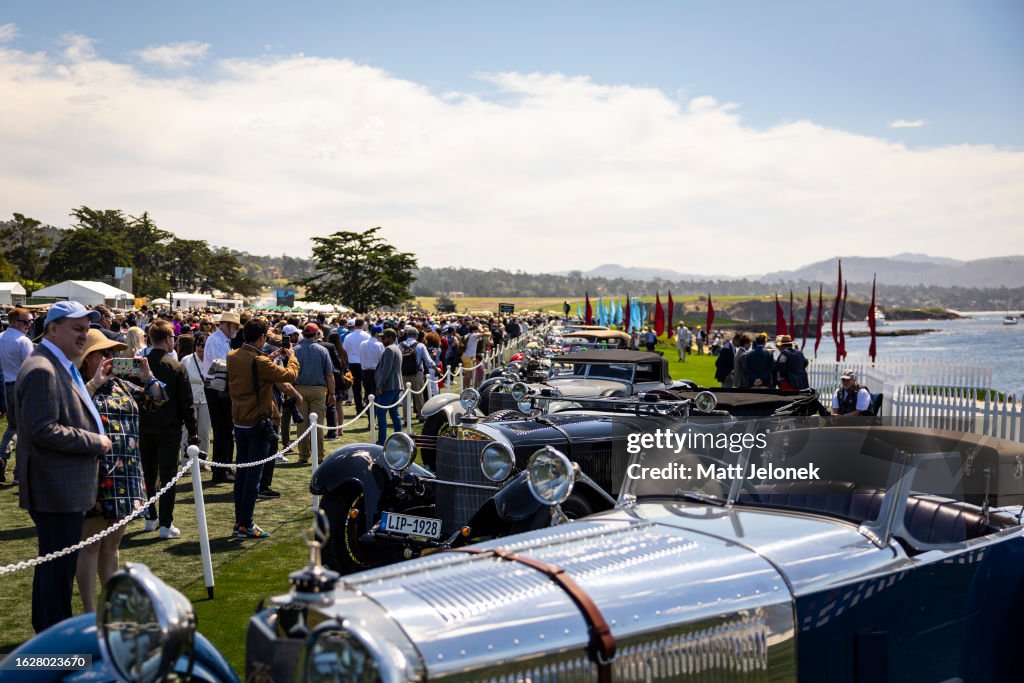Auto Enthusiasts Attend Events Throughout Monterey Car Week