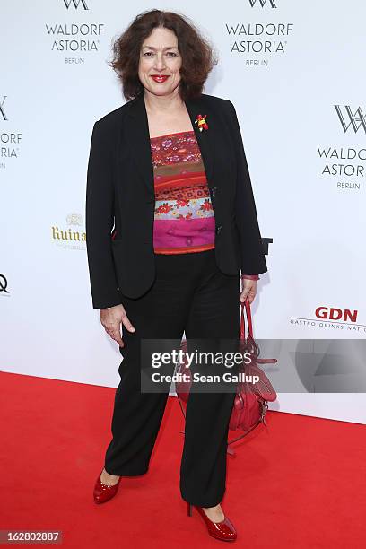 Monika Griefahn attends 'Waldorf Astoria Berlin Grand Opening' at Waldorf Astoria Berlin on February 27, 2013 in Berlin, Germany.