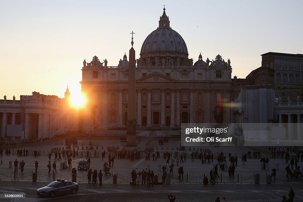 Pope Benedict XVI Holds His Final General Audience Before His Retirement