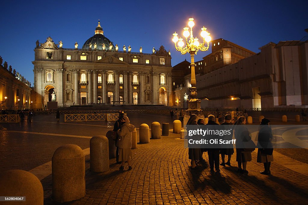 Pope Benedict XVI Holds His Final General Audience Before His Retirement