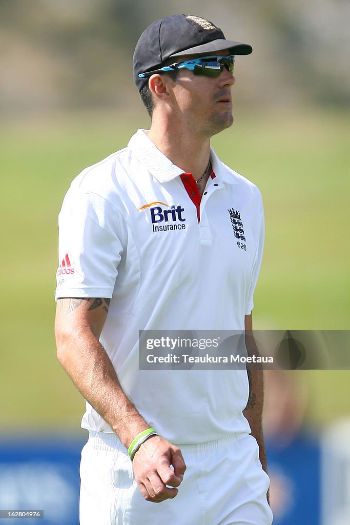 New Zealand XI v England - Practice Match: Day 2