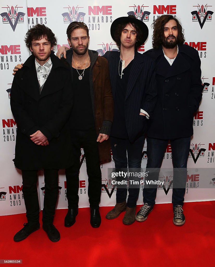 NME Awards 2013 - Red Carpet Arrivals